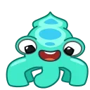 Cuddlefish emoji 🍆