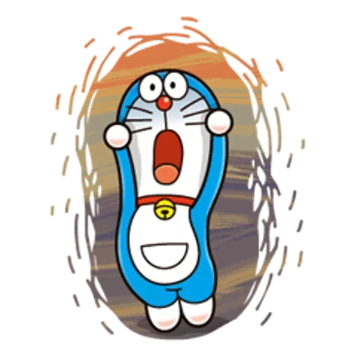 Емодзі Doraemon 😱