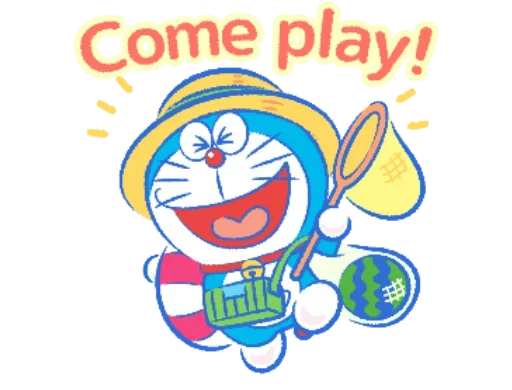 Doraemon sticker ⚽