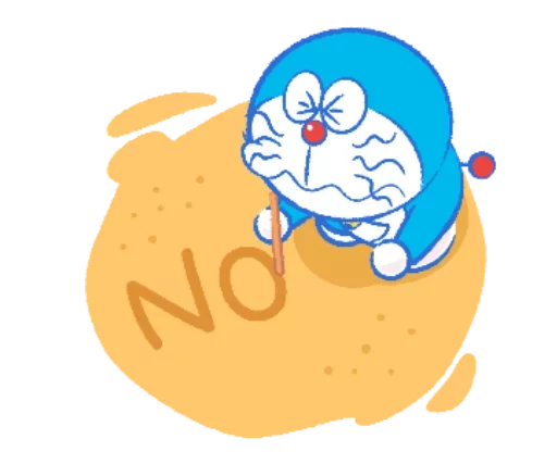 Doraemon sticker 🚫