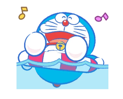 Стікер Doraemon 🏊