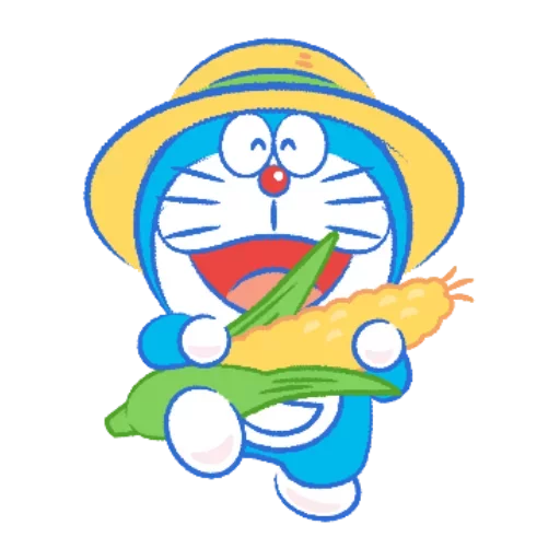 Doraemon sticker 🌽