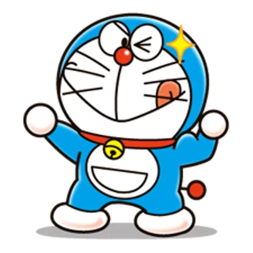 Стікер Telegram «Doraemon» 💪