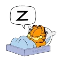 Garfield emoji 😴