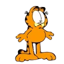 Garfield emoji 😳