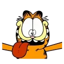 Garfield emoji 🤪