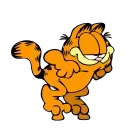 Garfield emoji 🤫
