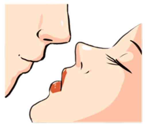 The Kissing stiker 😘
