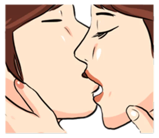 Telegram Sticker «The Kissing» 💏