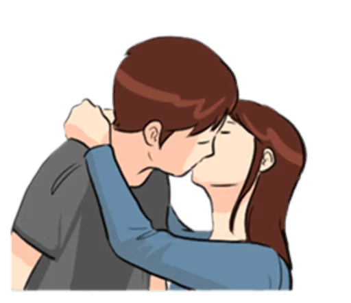 The Kissing emoji 💏