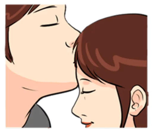 Telegram Sticker «The Kissing» 💏