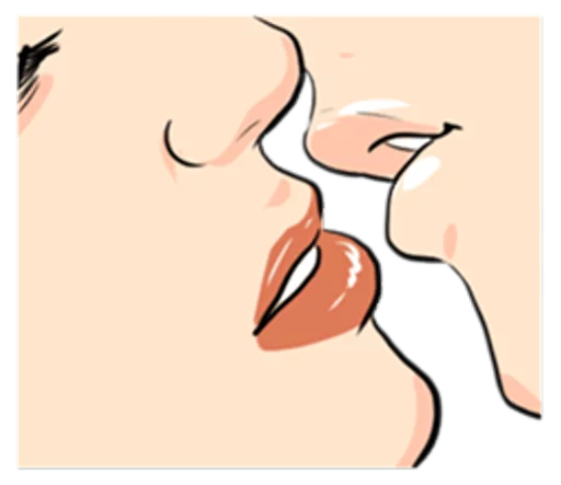 Стікер Telegram «The Kissing» 💏