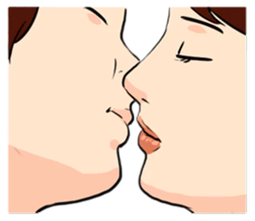 Стікер Telegram «The Kissing» 💏