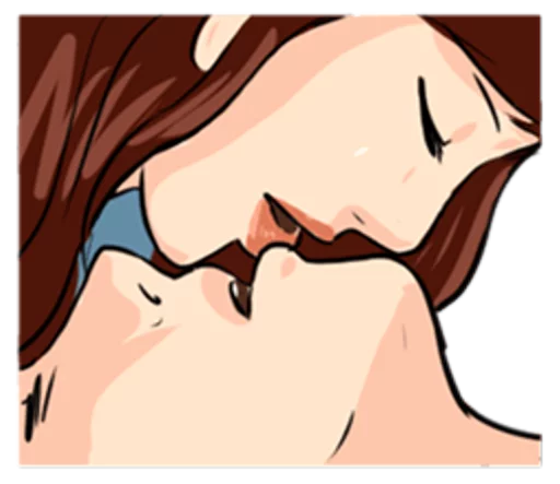 The Kissing stiker 💏
