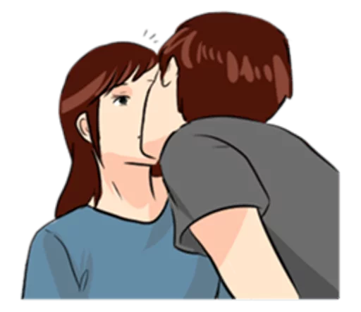 Telegram stiker «The Kissing» 💏