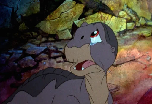 Емодзі The Land Before Time 😢