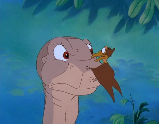 Емодзі The Land Before Time 😠