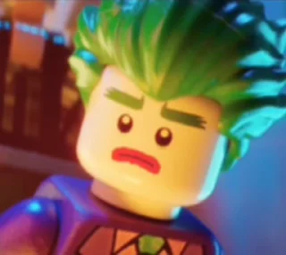 The Lego Batman Movie emoji 🙁