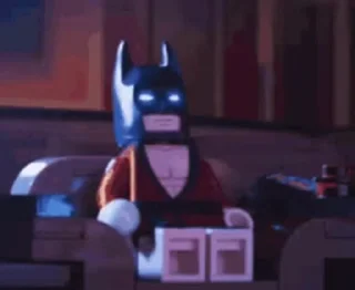 The Lego Batman Movie sticker 😂
