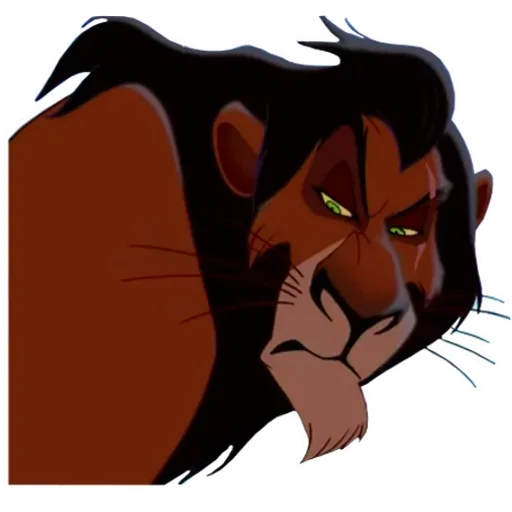 The Lion King Scar sticker 🥳