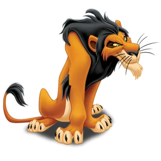 Эмодзи The Lion King Scar ?