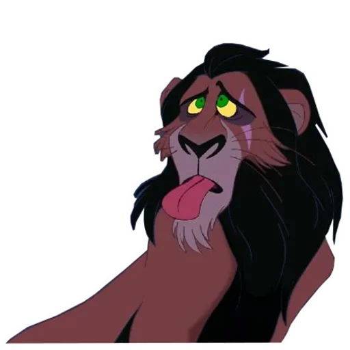 The Lion King Scar sticker 🥳