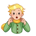 Little Prince emoji 😨