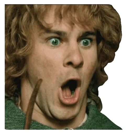 Telegram Sticker «The Lord of the Rings» 😮