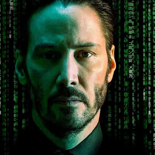Telegram Sticker «The Matrix resurrections» 😐