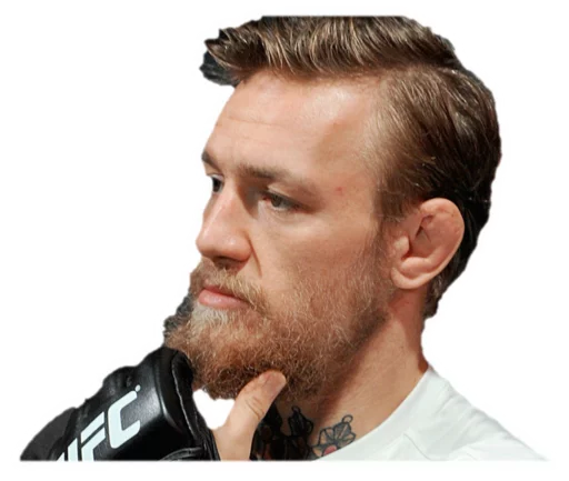 Telegram Sticker «Conor McGregor» 🤔