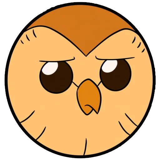 Telegram Sticker «Hooty | The Owl House» 🪰