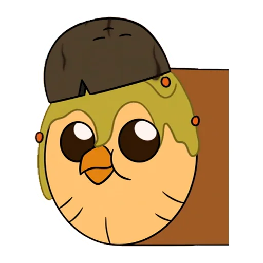 Telegram Sticker «Hooty | The Owl House» 🙂