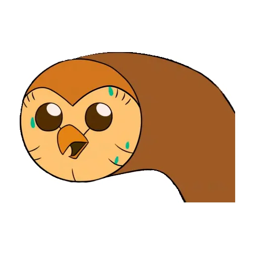 Hooty | The Owl House emoji 🤨