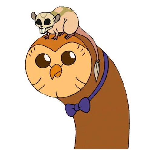 Telegram Sticker «Hooty | The Owl House» 😥