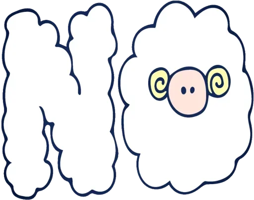 The Sheeps emoji 😗