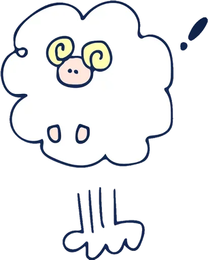 The Sheeps emoji 😔