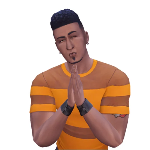 Telegram stiker «The Sims 4 by Diana Besson» 🥹