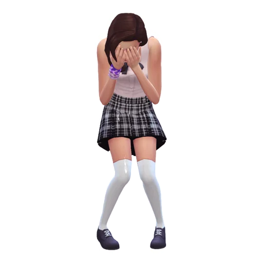 Telegram Sticker «The Sims 4 by Diana Besson» 😿