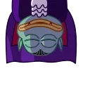 Vampire Frog emoji 😴