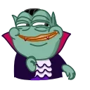 Эмодзи Vampire Frog ☺️