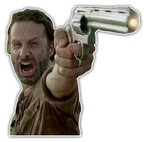 The Walking Dead sticker 😡