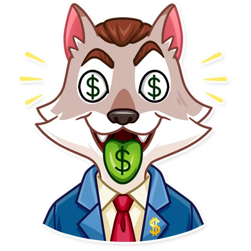 The Wolf of Wall Street stiker 🤑