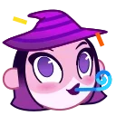 Стікер The Witch Emoji 🥳