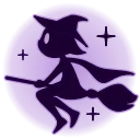 Стікер The Witch Emoji ✈