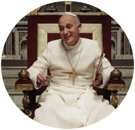 The Young Pope stiker 😊