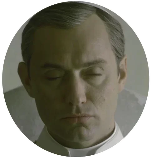 The Young Pope emoji 😄