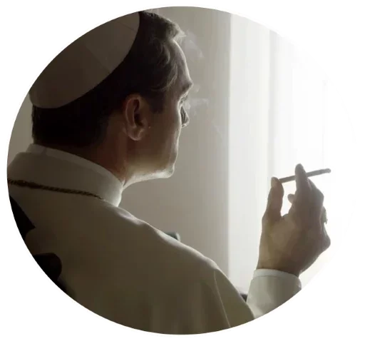 Стікер Telegram «The Young Pope» 🙃