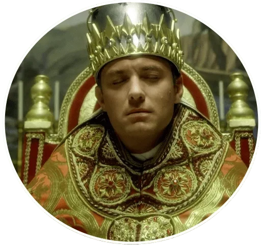 The Young Pope emoji 😋