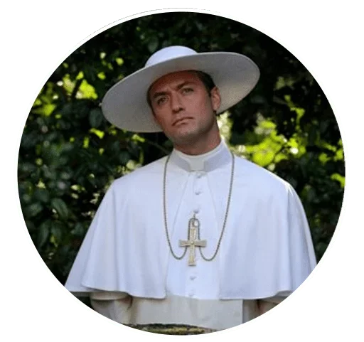 The Young Pope stiker 🤪