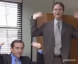 Стикер The Office / Excited 🖕